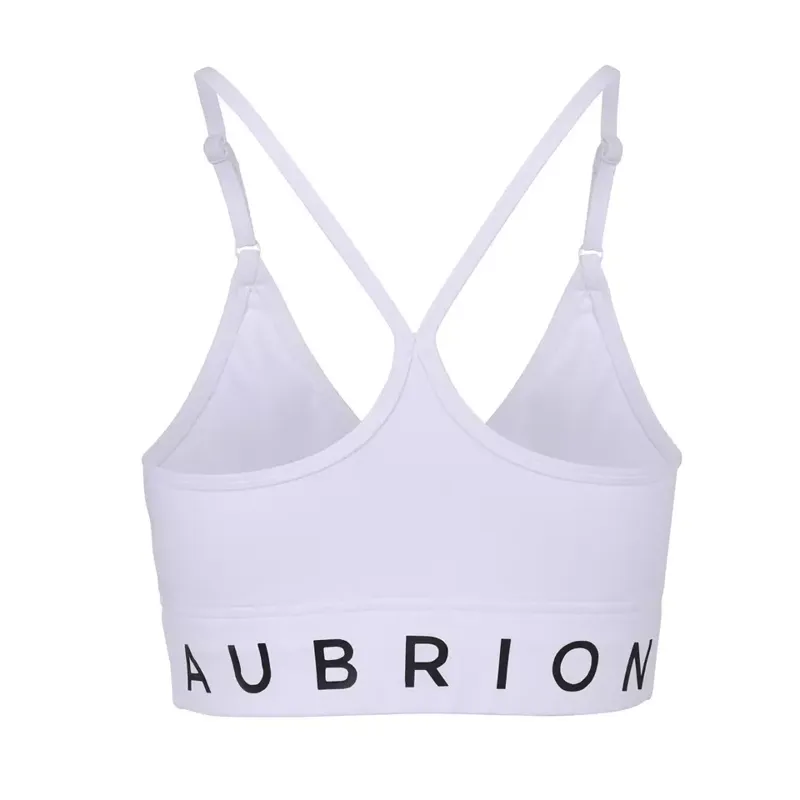 Aubrion Invigorate Sports Bra in White-1